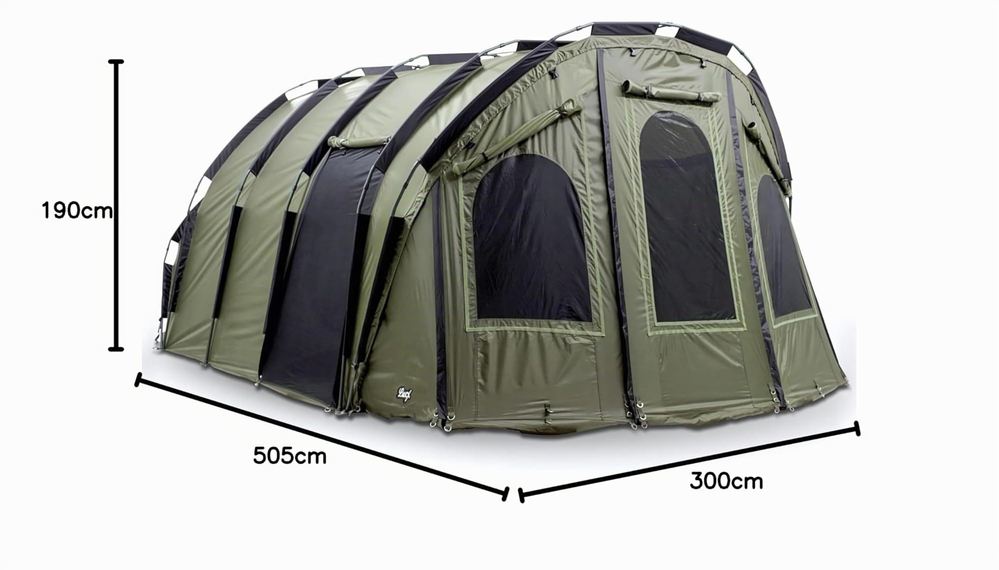 Lucx Tente Bivvvy Bigfoot 2-6 Man XXL Vert Olive