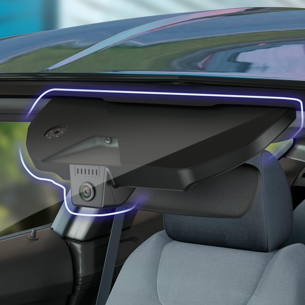 Fitcamx Dashcam 4K Adecuado para Kia Niro and Niro EV 2023-2026 (HD2-AT100), OEM Cámara de Coche 2160P UHD Video WiFi, Grabación en Bucle, G-Sensor, WDR Camara Coche, Plug & Play, Tarjeta de 64 GB