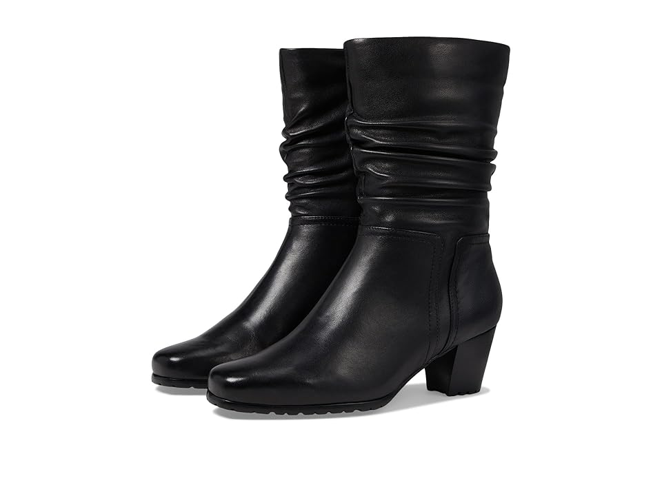 David Tate Dahana (Black Lambskin) Women's Boots INTERNATIONAL SHIPPING