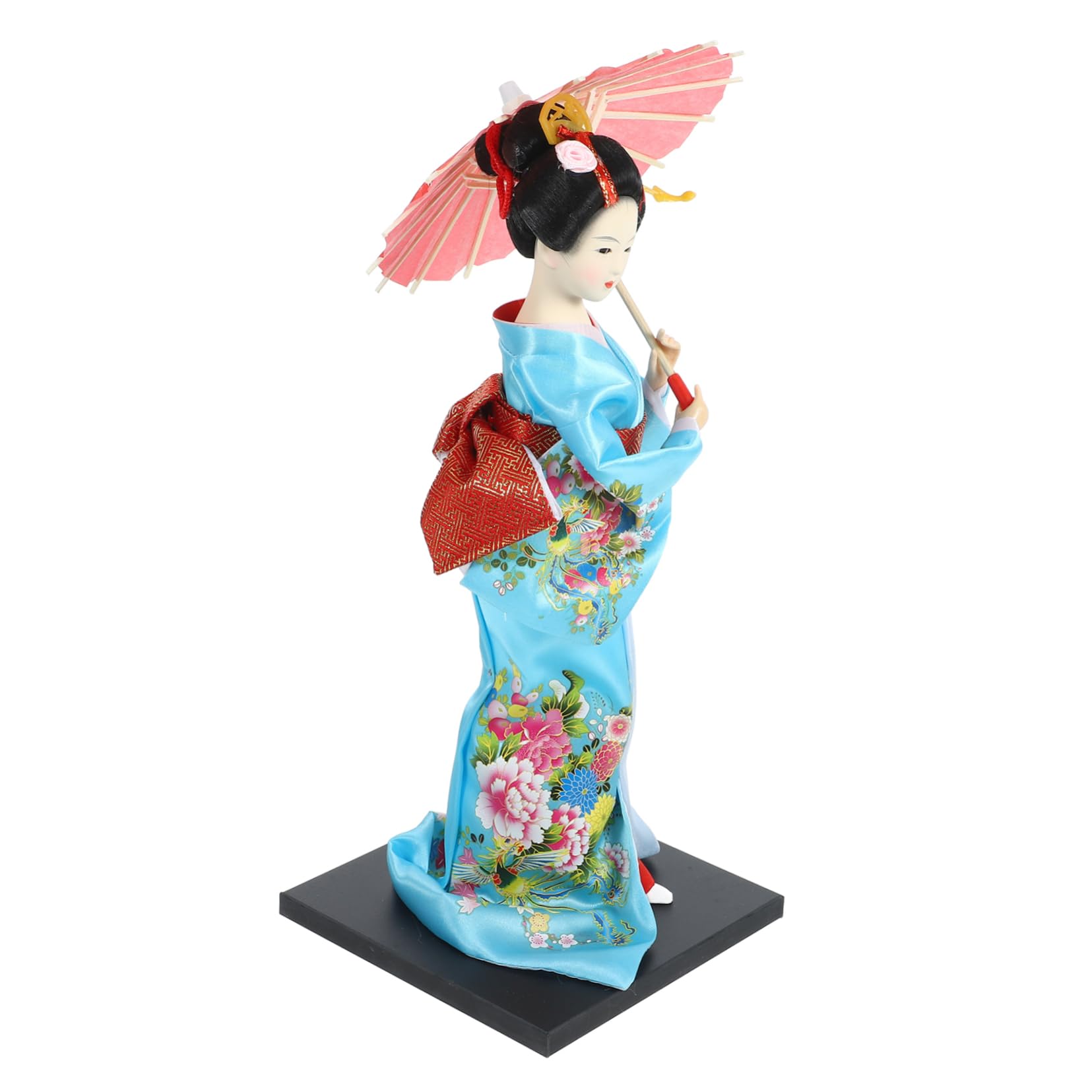Garneck Japońska lalka gejsza ozdoba kimono figurka tradycyjna japońska dekoracja do domu i sklepów kolekcjonerska azjatyckie rzemiosło prezent dla przyjaciół