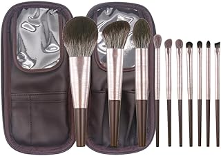 Juego de 10 brochas de maquillaje enorme colo...