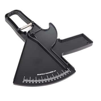 Personal Body Fat Caliper Skinfold Thickness Measure Tester - Accurate Body Fat Measurement Tool Recommended by Health Professionals - 0-80mm Measuring Range, Ergonomic Design