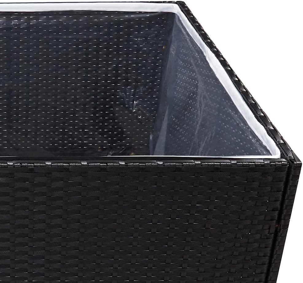 vidaXL Galvanized Iron Gabion Raised Bed - Durable and Weather-, Ideal for Garden Projects - 212.6"x19.7"x19.7" - Silver