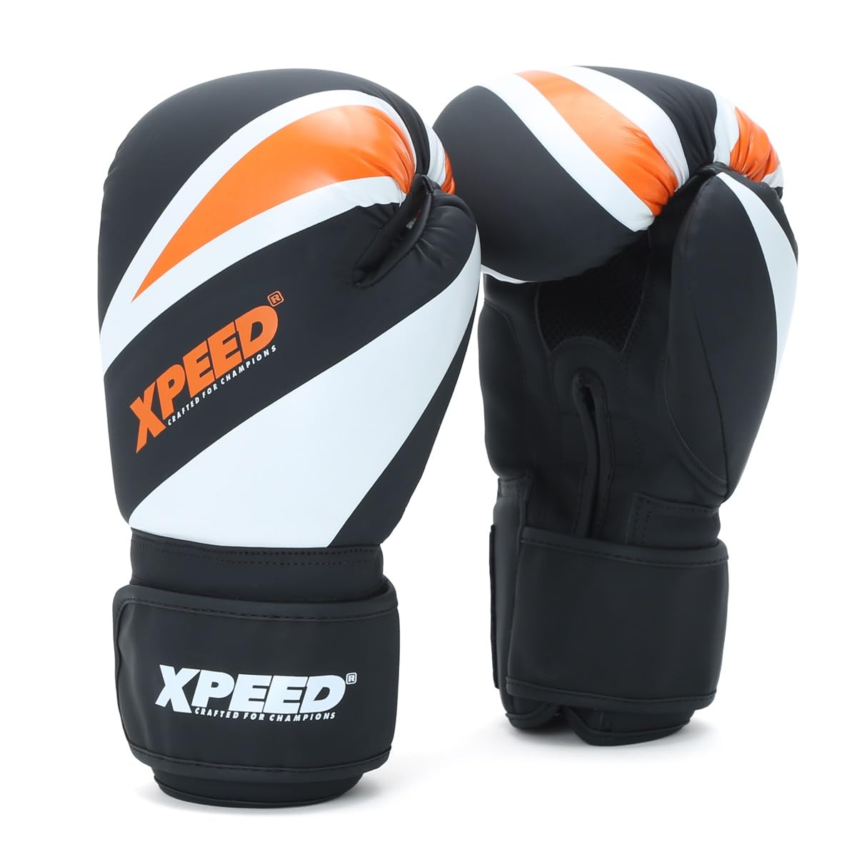 XPEED Boxing Gloves, PU XP401 PMFT Sparring Gloves for Boxing, MMA, Kickboxing, Muay Thai, Excellent Impact Resistance for Men & Women | Foam Padding | Velcro Hook and Loop Closure (14oz, Orange)-picture-26
