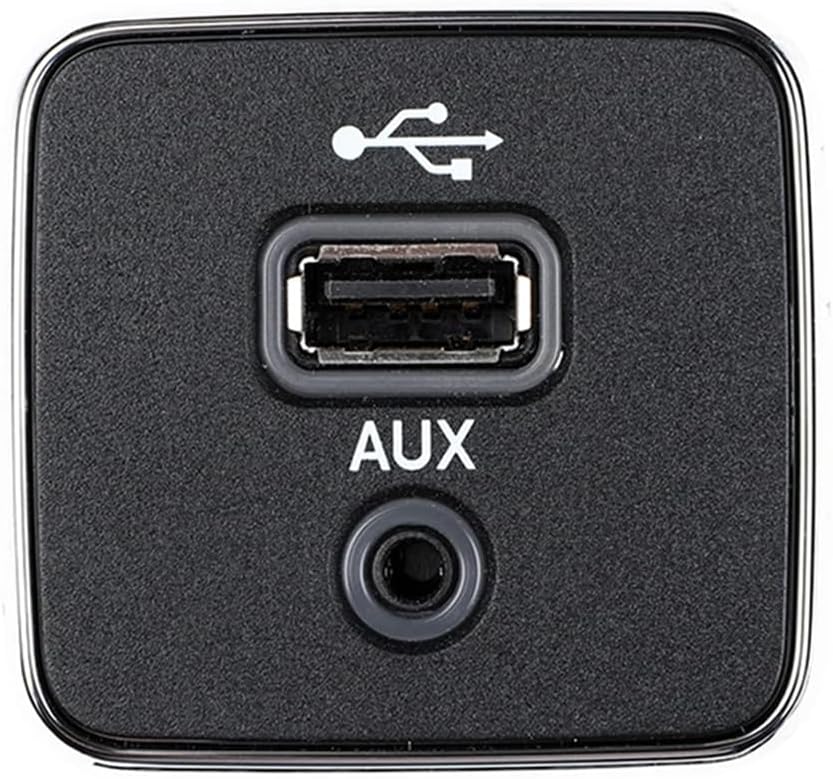 EUPLI USB AUX Port Adapter for Chrysler for Dodge for Jeep 5XG280X9AC 5XG280X9AB 5XG280X9AD 5XG280X9AF Audio Auxiliary Jack