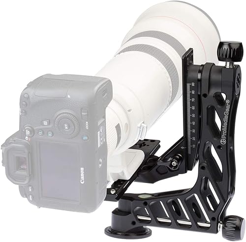 Miniatura 4 de GKJr. Katana Junior Lente de Teleobjetivo Cabeza de cardán para lentes de teleobjetivo Fotografía Deportiva de Vida Silvestre