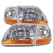 Ford F-150 Truck 01-04 Harley-Davidson Head And Corner Light 4 Piece Combo