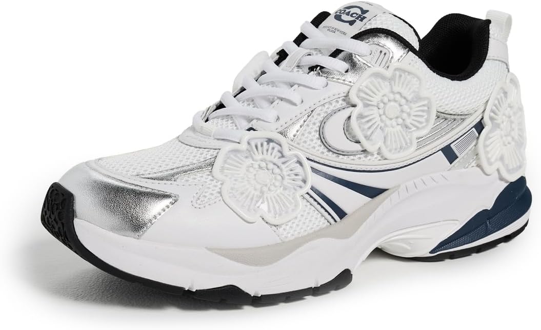 Coach Women's Tea Rose Mesh Sneakers