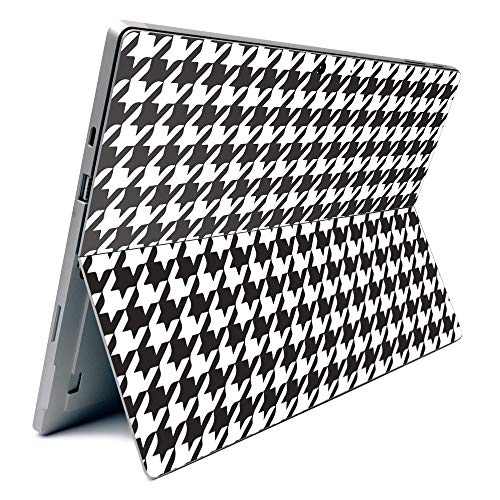 Image of MightySkins Carbon Fiber Skin for Microsoft Surface Pro 7 - Houndstooth | Textured Carbon Fiber Finish | Easy to Apply, Remove, and Change Styles | Made in The USA