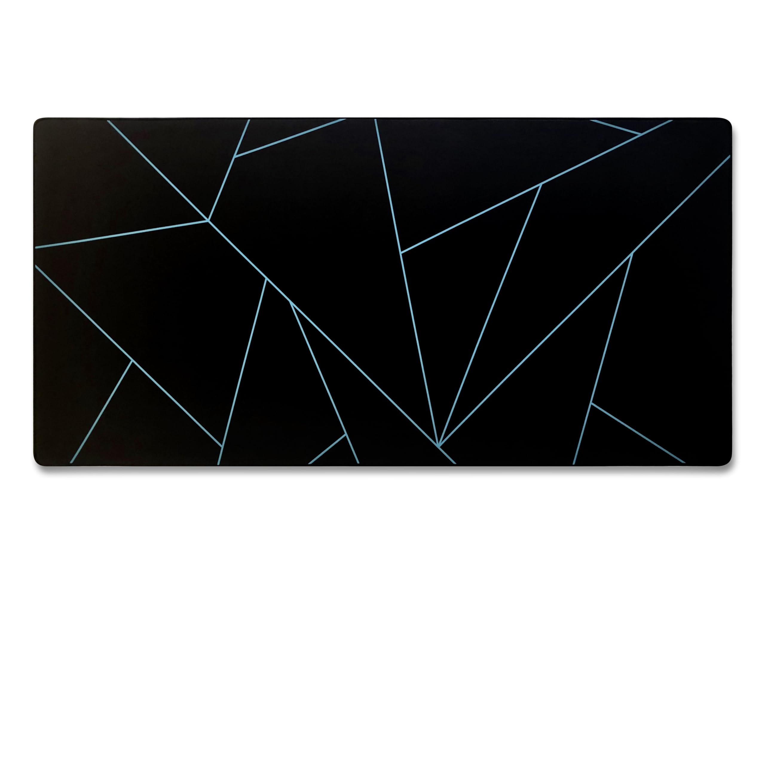 Gamer Boss - Alfombrilla de Mouse para Juegos, 48 x 24 Pulgadas, 4 mm de Grosor con Bordes cosidos, Base de Goma Antideslizante, Alfombrilla de Mouse de Tela Premium, Alfombrilla de Escritorio para