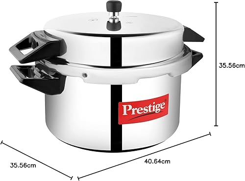 Miniatura 16 de Ollas a presión de aluminio Prestige Popular, Plateado