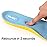 Shoe Insoles for Women Men and Kids, Memory Foam Insoles, Comfortable Sports Shoe Inserts for Shock Absorption and Relieve Foot Pain, Plantar Fasciitis Arch Support Insoles, M(Men 6-9/ Women 7-11)