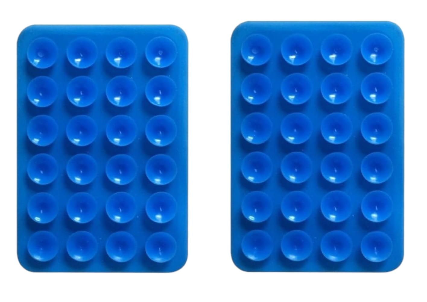 RURU Suction Phone Case Mount, Multifunctional Slip Phone Mini Suction Cup Mat Silicon Adhesive Phone Accessory iPhone and Android Cellphone case Compatible (Blue) (Pack of 2) (B0D1BR6S4Q) Amazon Price History, Amazon Price Tracker
