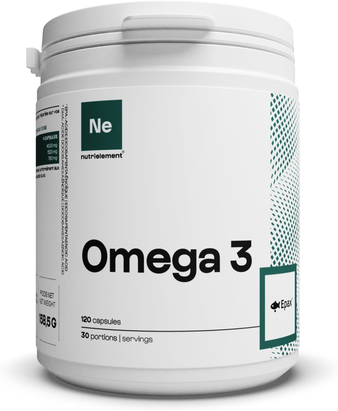 Nutrielement – Omega 3 Epax® 4000mg – 120 capsules – Balance EPA 1520mg & DHA 760mg – Wild Fish Oil – Sustainable Peach – Ultra Low Oxidation Index | By Nutrimuscle Nutrielement – Omega 3 Epax® 4000mg – 120 capsules – Balance EPA 1520mg & DHA 760mg – Wild Fish Oil – Sustainable Peach – Ultra Low Oxidation Index | By Nutrimuscle