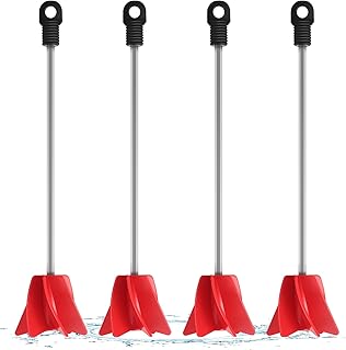 Loosh 4 Pcs 11 Inch Paint Stirrer for Drill, Paint Mixer Attachment, Helix Epoxy