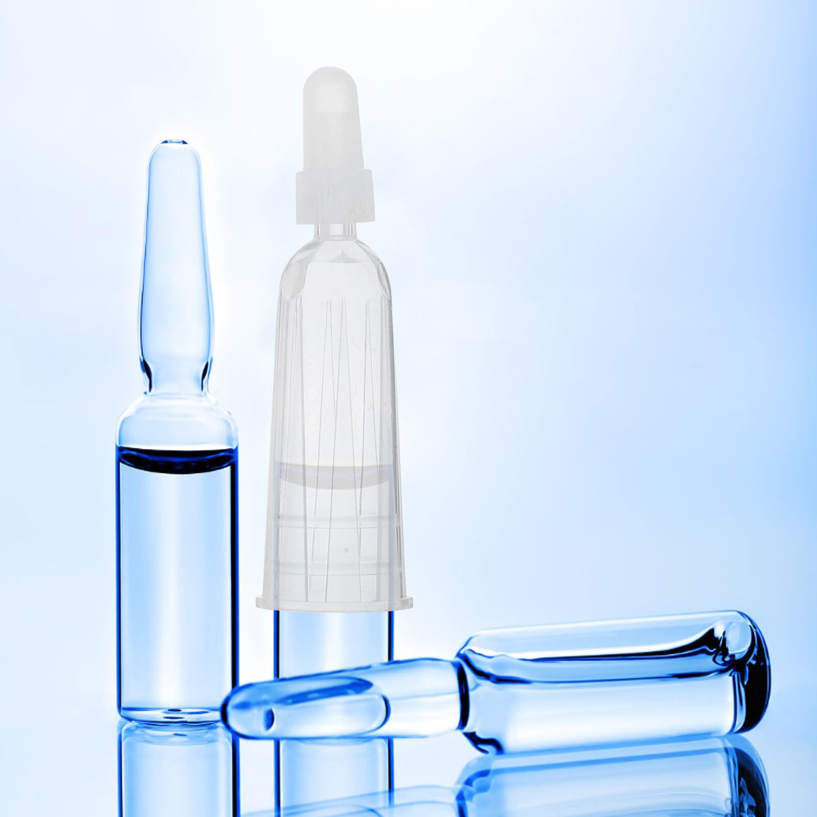 Cappucci Applicatori per Fiale 2ml in Tpe 6 Pezzi per Uso in Laboratorio e Prevenzione della Fuoriuscita di Liquidi