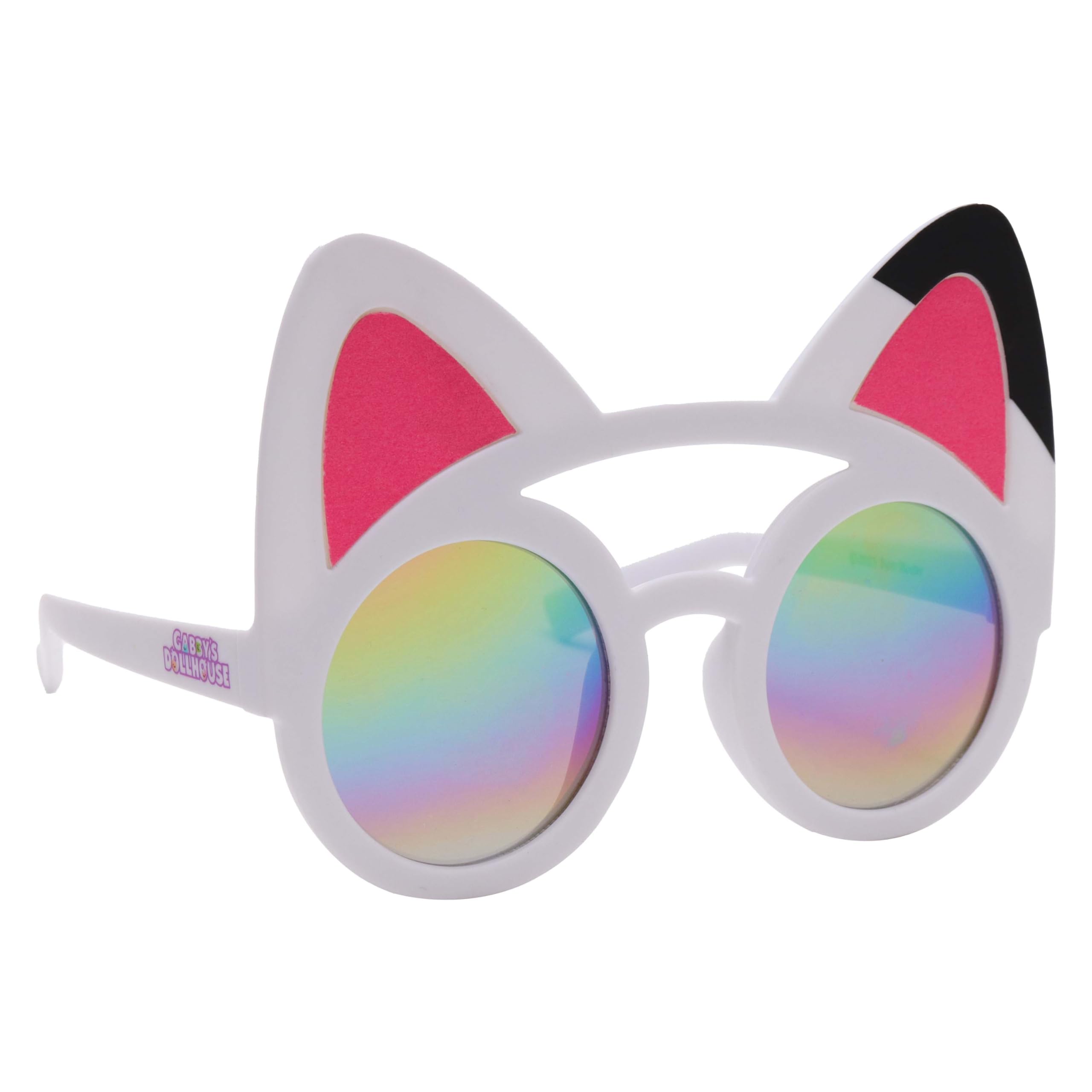 Sun-Staches Gabby's Dollhouse Pandy Sunglasses | Official Gabby Costume Accessory | UV 400 | One Size Fits Most Girls