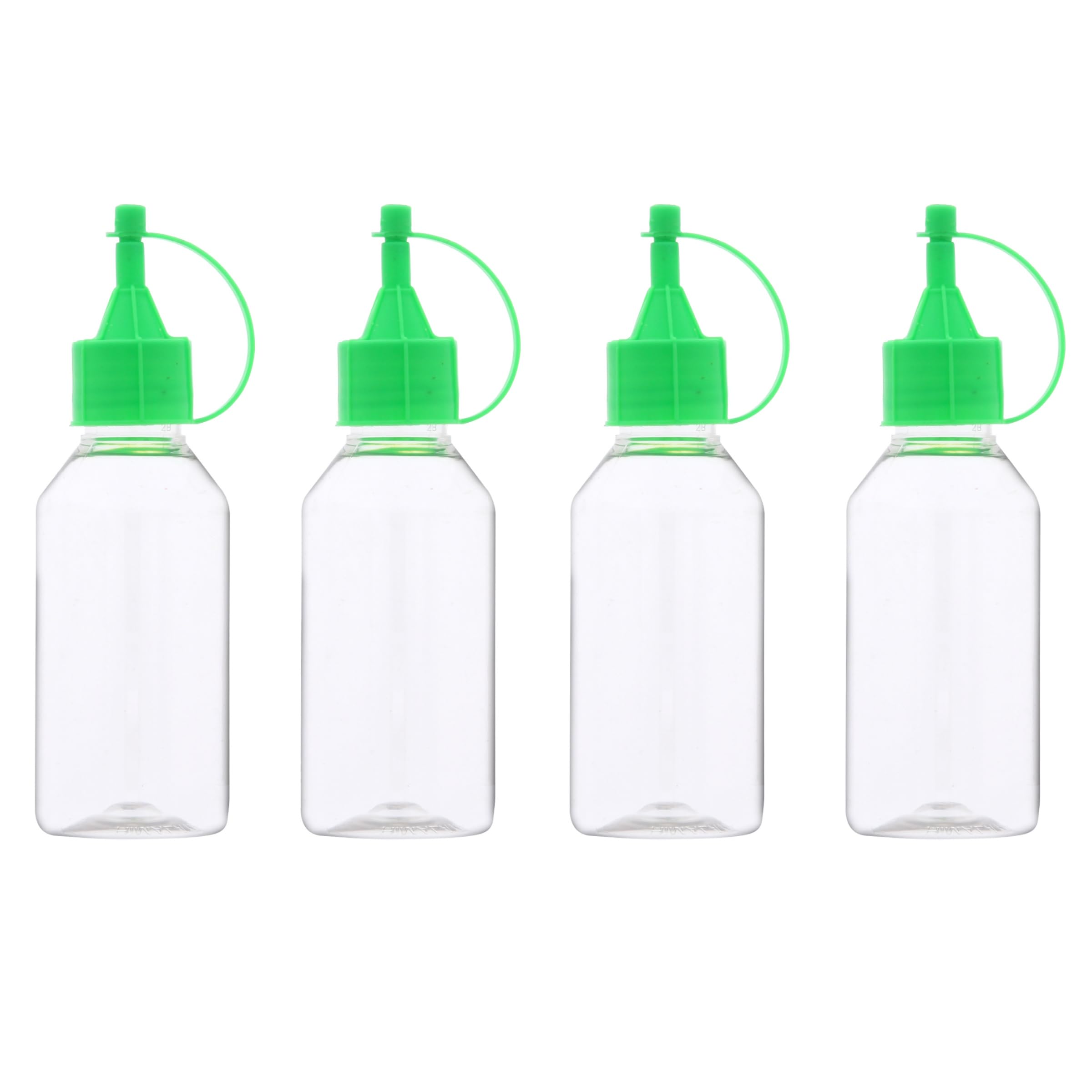 Rangoli Colour Bottles 4 Pack Empty Clear Plastic Rangoli Color Powder Bottles Diwali Decorations Easy to Pour Squeeze Rangoli Tool Indian DIY Sand Art for Home Floor Tile Décor Craft Projects Gift
