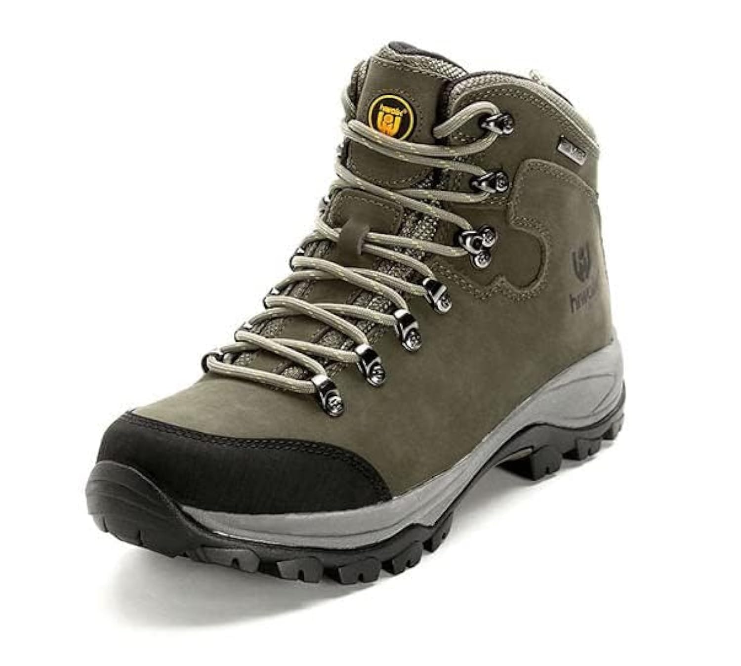 LUMPARLAND hiwalk Men's Waterproof Hiking Boots Breathable Lightweight Trekking Working Shoes