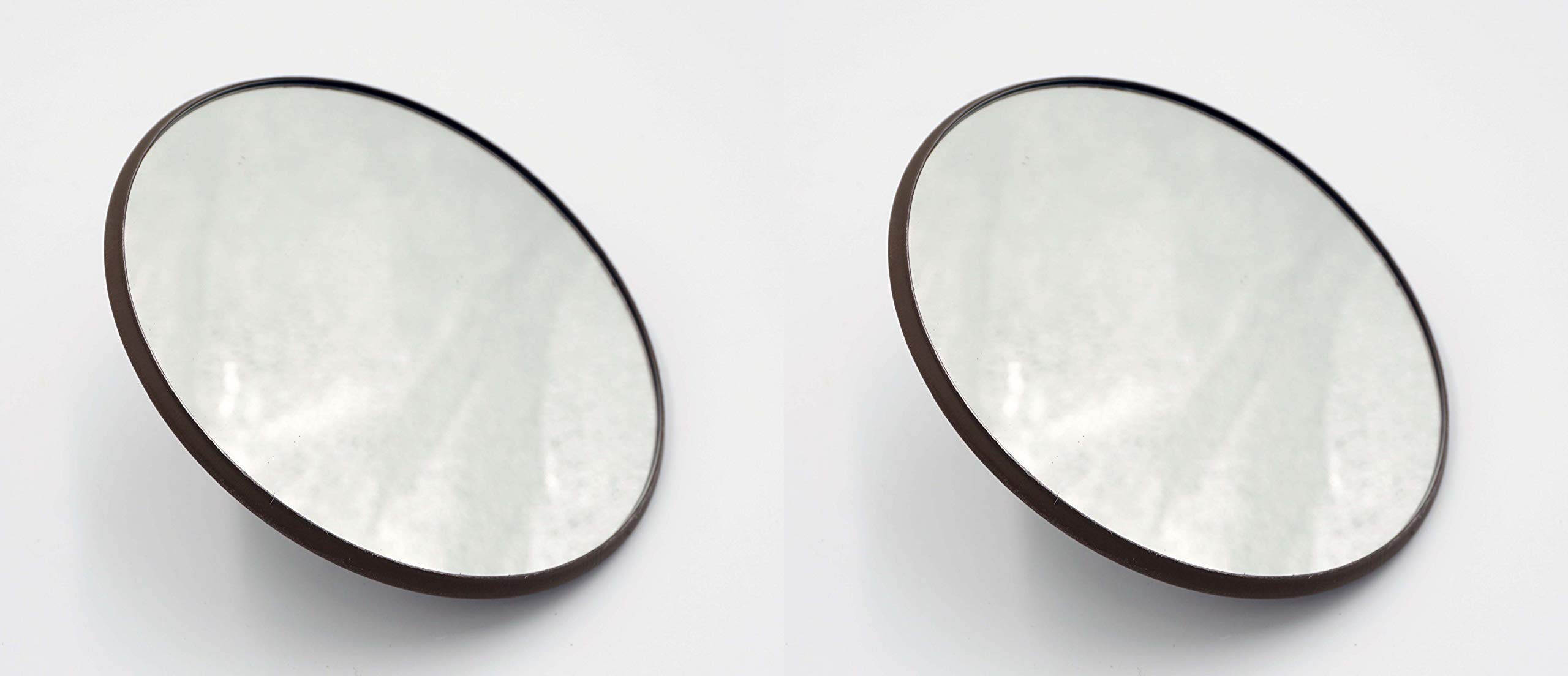 Omnia Warehouse WO-A2934CR Green 5 Inch Round Mirror Head 2PCS 1941 to 1945 MB GPW MBGPW A2934CR 2PCS/Box