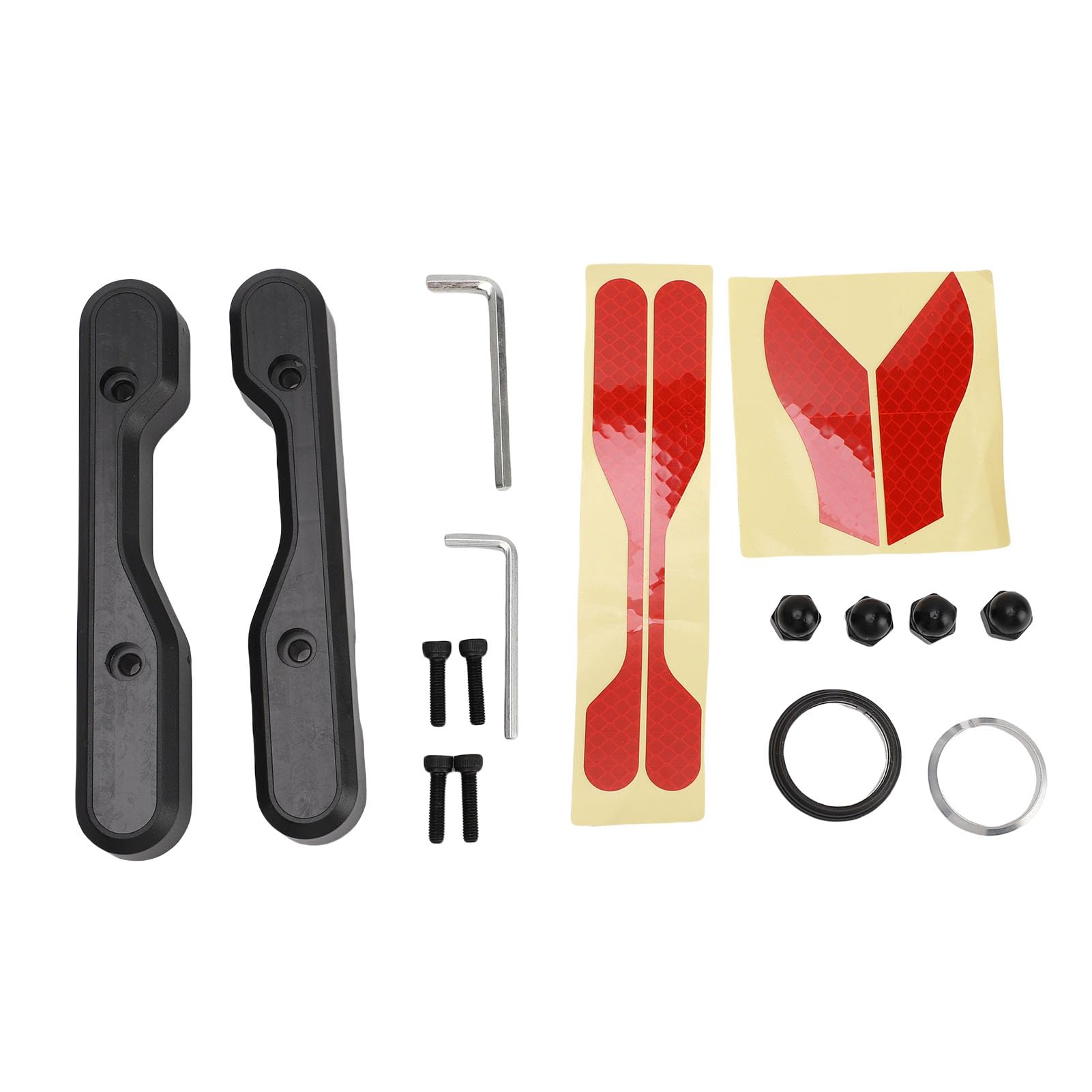 Buachois Kit Suspension Arrière Trottinette Électrique, Amortisseur Arrière Alliage Aluminium Amélioration Confort Installation Facile pour M365 Pro