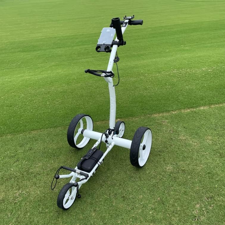 Zii ROBOT Carrito eléctrico de golf G2 con control remoto, carrito de golf eléctrico con accesorios de golf