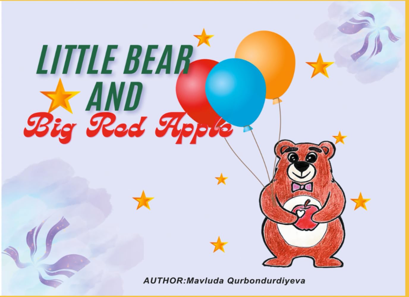 LITTLE BEAR and Big Red Apple: The tale of the fruit achieved through friendship