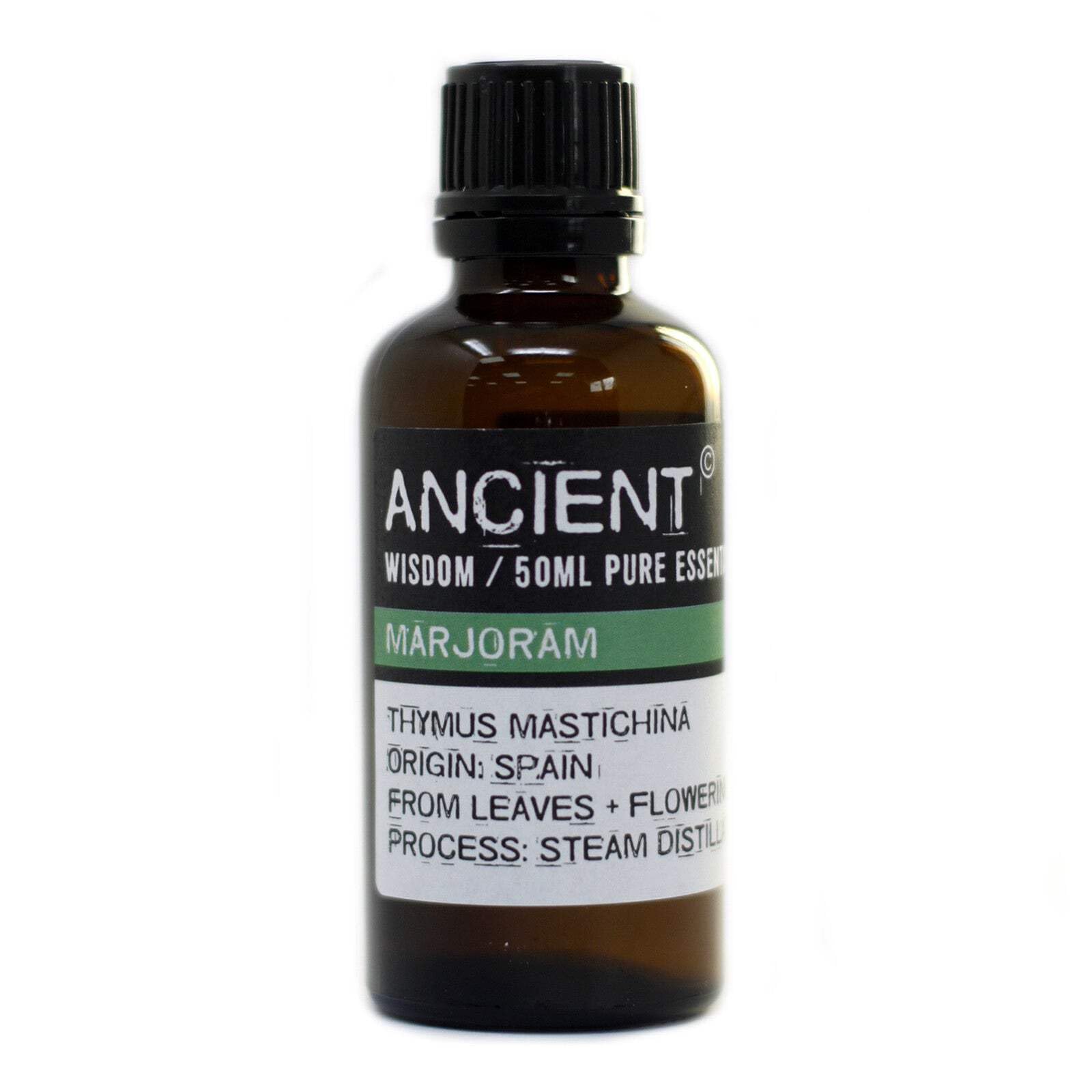 Marjoram Essential Oil 50ml - Thymus Mastichina - Steam Distilled - Spain - KDMD