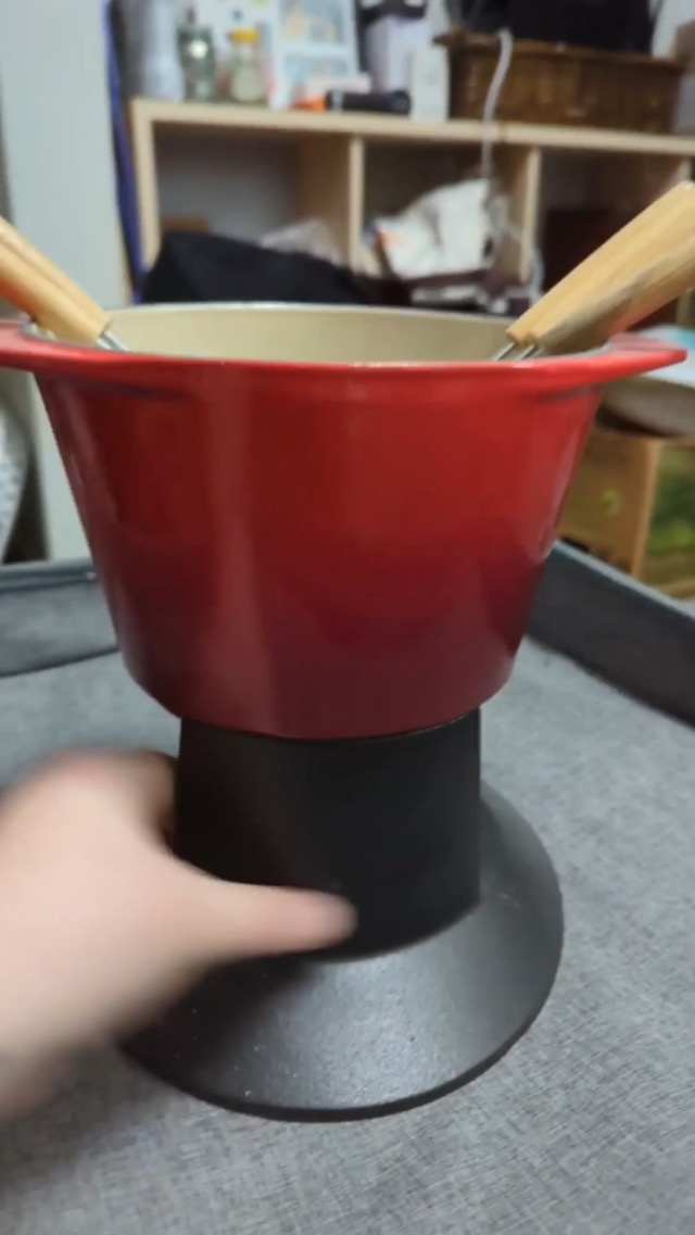 Watch Le Creuset Enameled Cast Iron Fondue Set Honest Review on