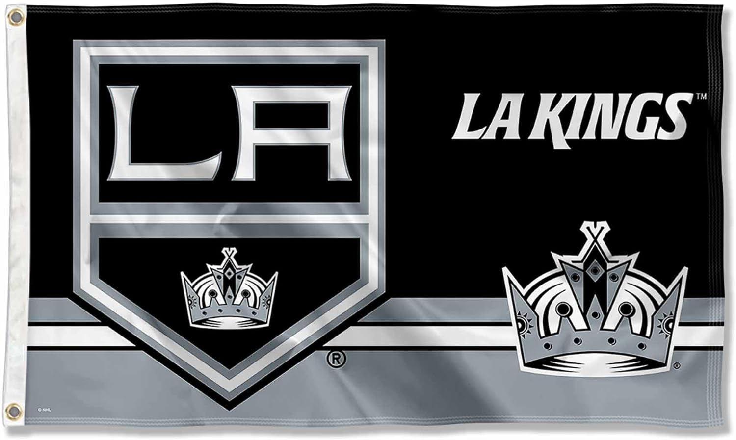 Los Angeles Kings Logo Insignia 3x5 Feet Banner Flag