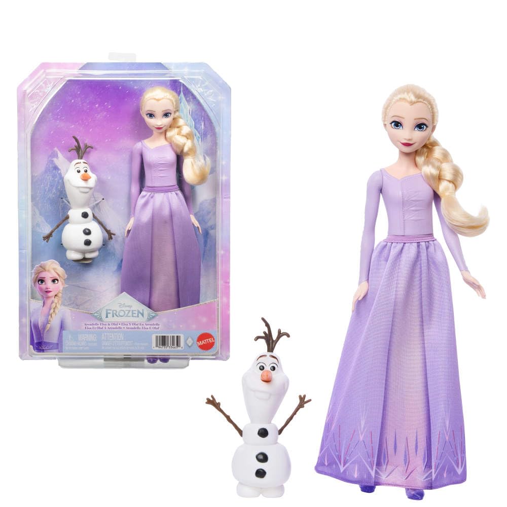 Disney Frozen Elsa & Olaf Doll Set -6 Disney Frozen Elsa & Olaf Doll Set -6