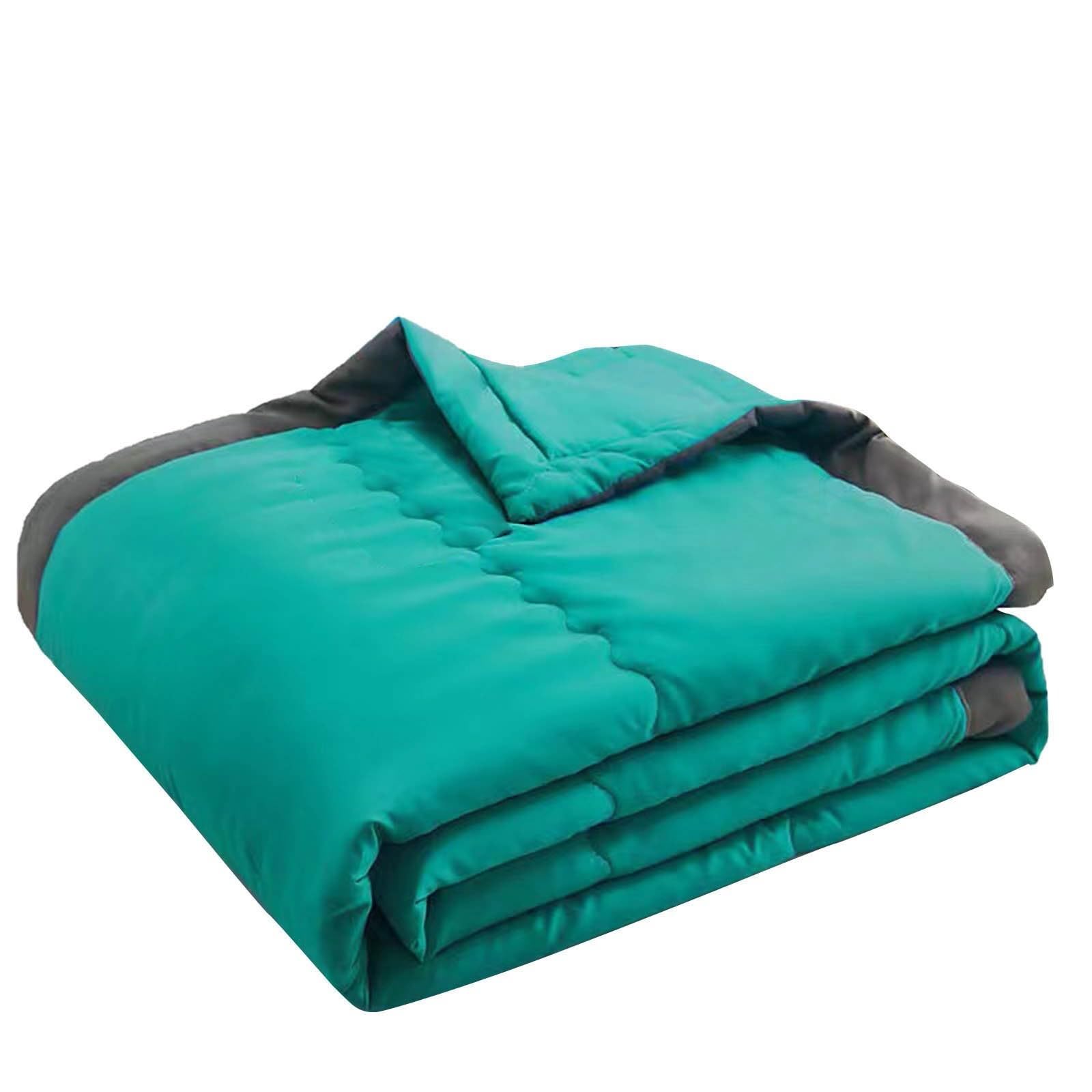Summer Cooling Blanket for Night Sweats UK, Ice Cooling Blankets King Size Double Bed Adult Single Skin Friendly Plain Print Bed Blanket Cooler Quilt for Hot Sleepers Sweats All-Season Lightweight — image 1