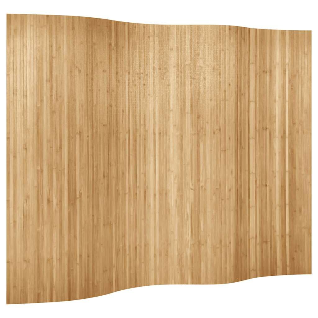 Séparateur de pièce en bambou flexible 250x165 cm brise-vue