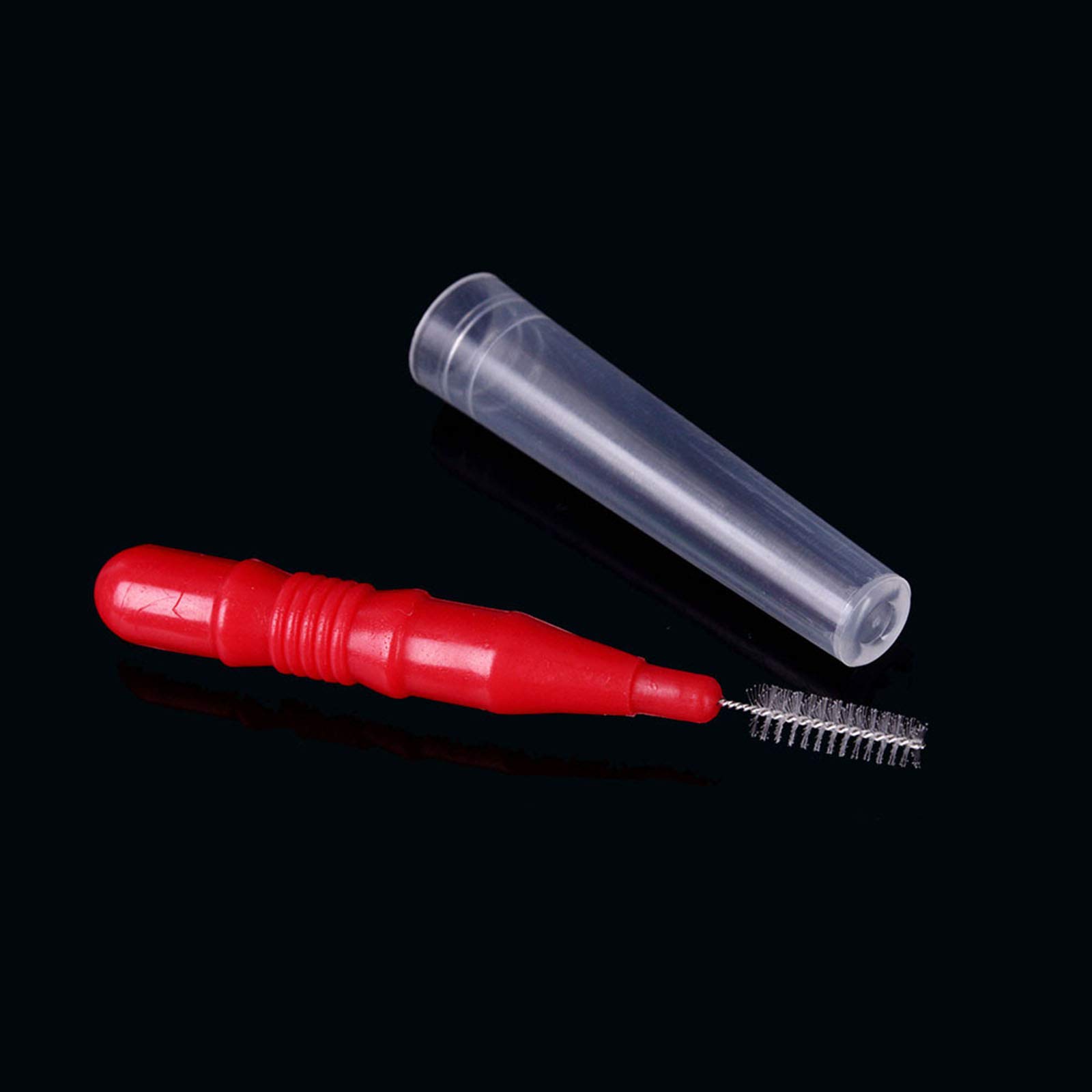Dioche 50 Sztuk Zestaw Szczoteczka Międzyzębowa Guma nić Dentystyczna Miękka Plastikowa Szczoteczka do Zębów Wykałaczka do Czyszczenia Zębów Pielęgnacja Jamy Ustnej Dom Rodzinny podróż
