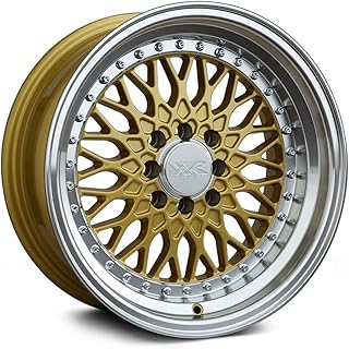 XXR 536 Hyper Gold/ML Wheel with Painted (16 x 8. inches /4 x 100 mm, 20 mm Offset)