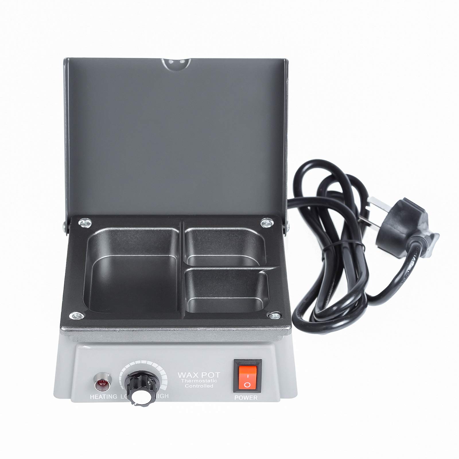 Dental Wax Heater 3 well Wax Heating Analog Dipping Pot Dental Lab Equipment