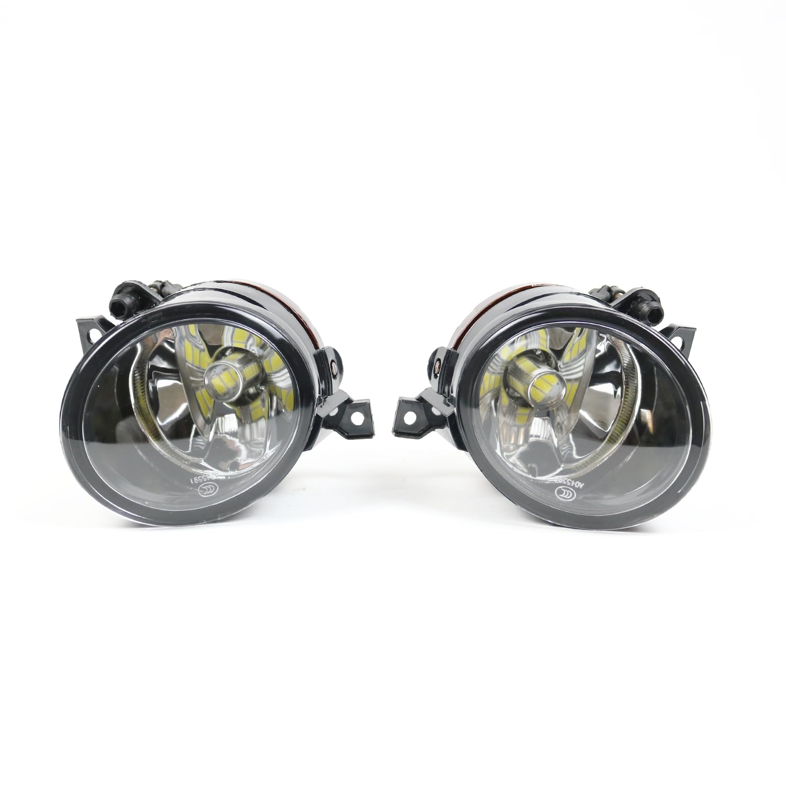 Generic Car Front LED Fog Light With 7W LED H11 Bulbs 1T0941699 1T0941700 For VW Jetta MK5 2006 2007 2008 2009 2010 For VW Golf 5 GTI MK5 2004 2005 2006 2007 2008 2009, Black