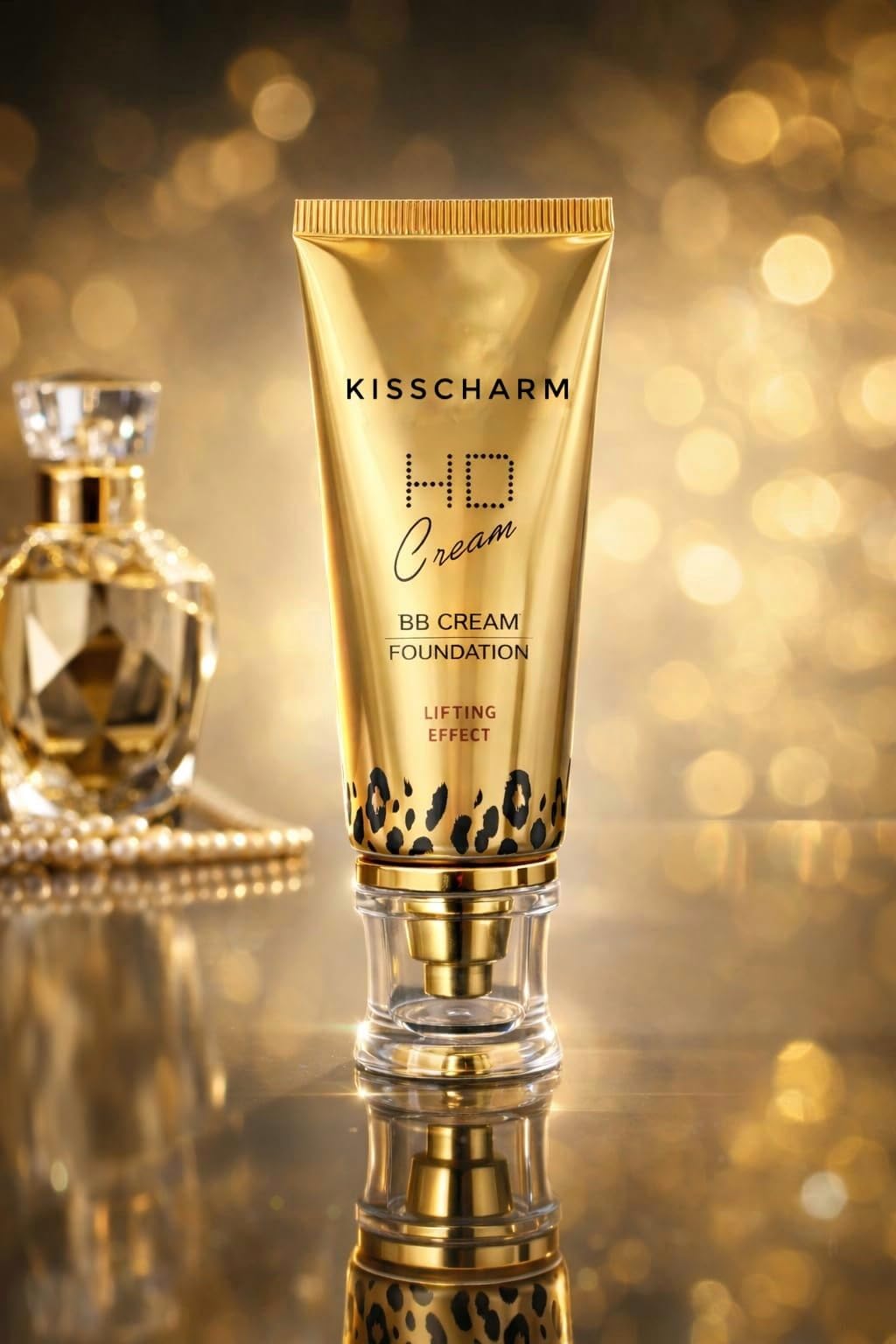 BB Cream Foundation for Women & Girls | Lightweight Medium Coverage with Lifting Effect | Hydrating, Long-Lasting Natural HD Base Makeup | Smooth Finish Face Cream for All Skin Types-image-7