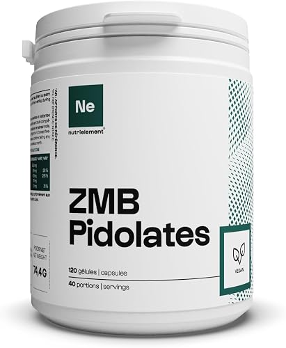 ZMB Pidolates 120 Gélules Nutrielement