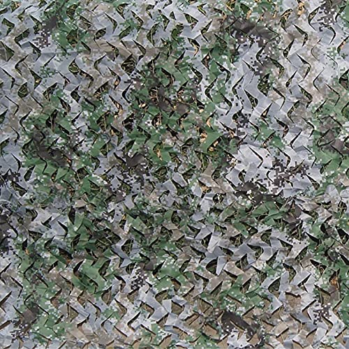 X1NGFU Tarnnetz Sichtschutz,Camouflage Netz Digital Sonnenschutz,Woodland Armee Tarnung Net,für Waldlandschaft Jagd… – Bild 5