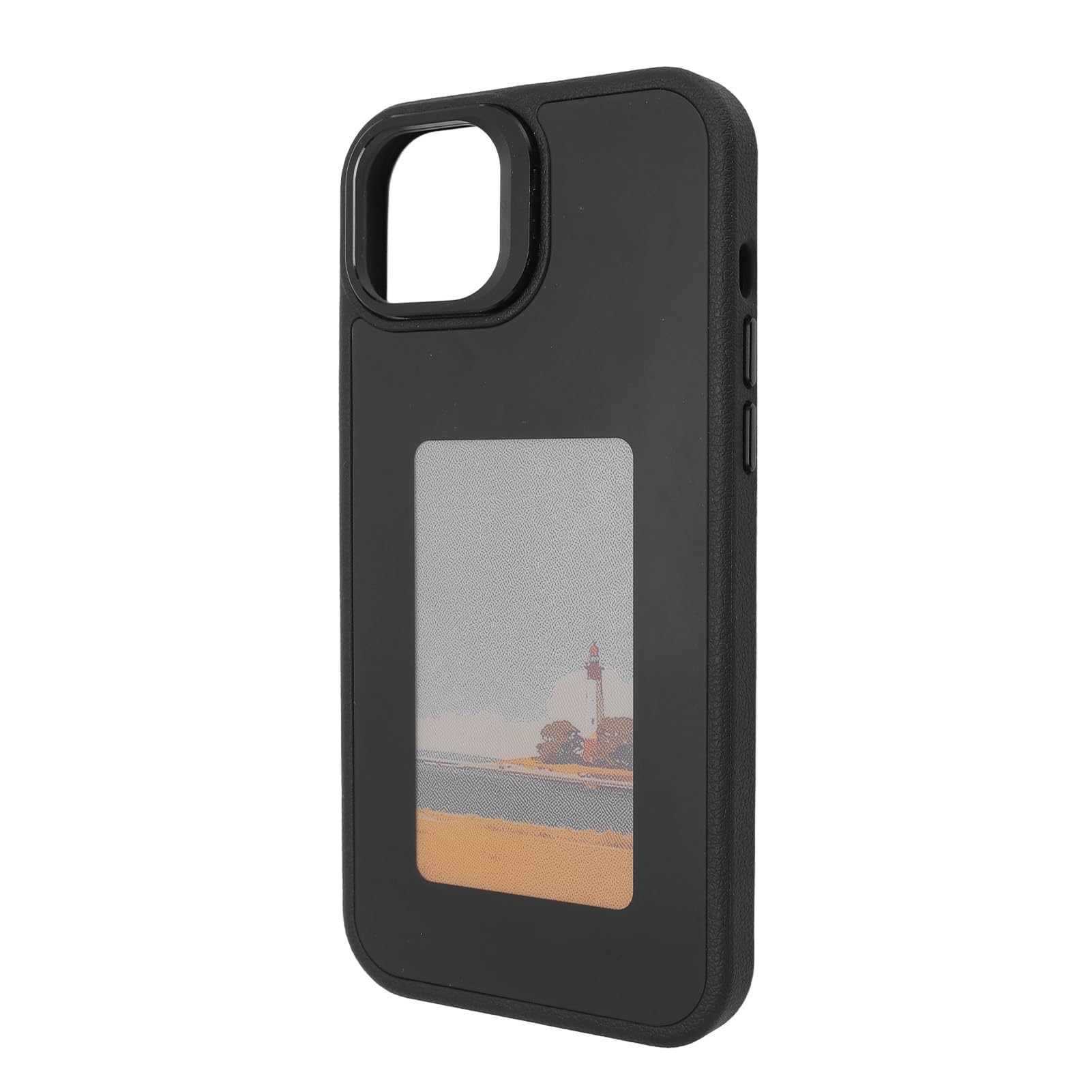 Pissente Funda de Teléfono con Pantalla de Tinta NFC, Exhibición de Fotos