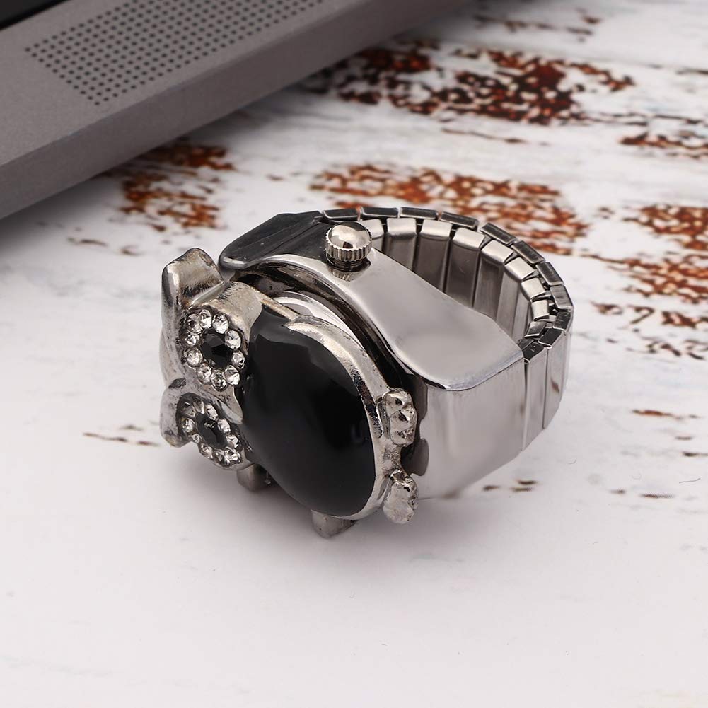 Aboofan Orologio Da Dito Con Gufo - Stile Retrò, Regolabile, Per Donne E Uomini - Foto 7
