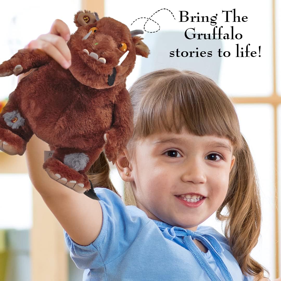 The Gruffalo Interactive Plush | Official Talking 12" Soft Toy from The Julia Donaldson Childrens Books and Films | Unlock The Bonus Phrases | for Boys and Girls Aged 2+