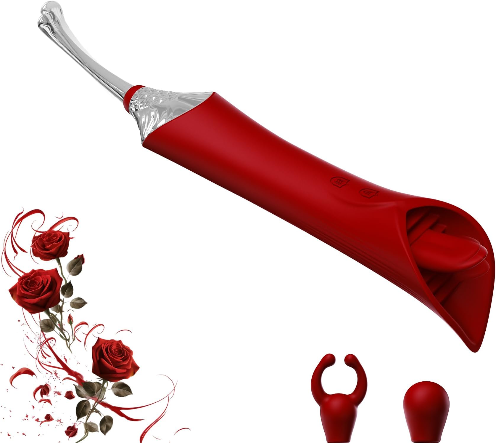 Rose Vibratoar 2025, Rose Toy Vibratoer Red, Adult Tool Sx Toys for Women Waterproof 10 Modes Rose Soy Viboators Toys for Womens Valentine's Day Gifts for her U269547