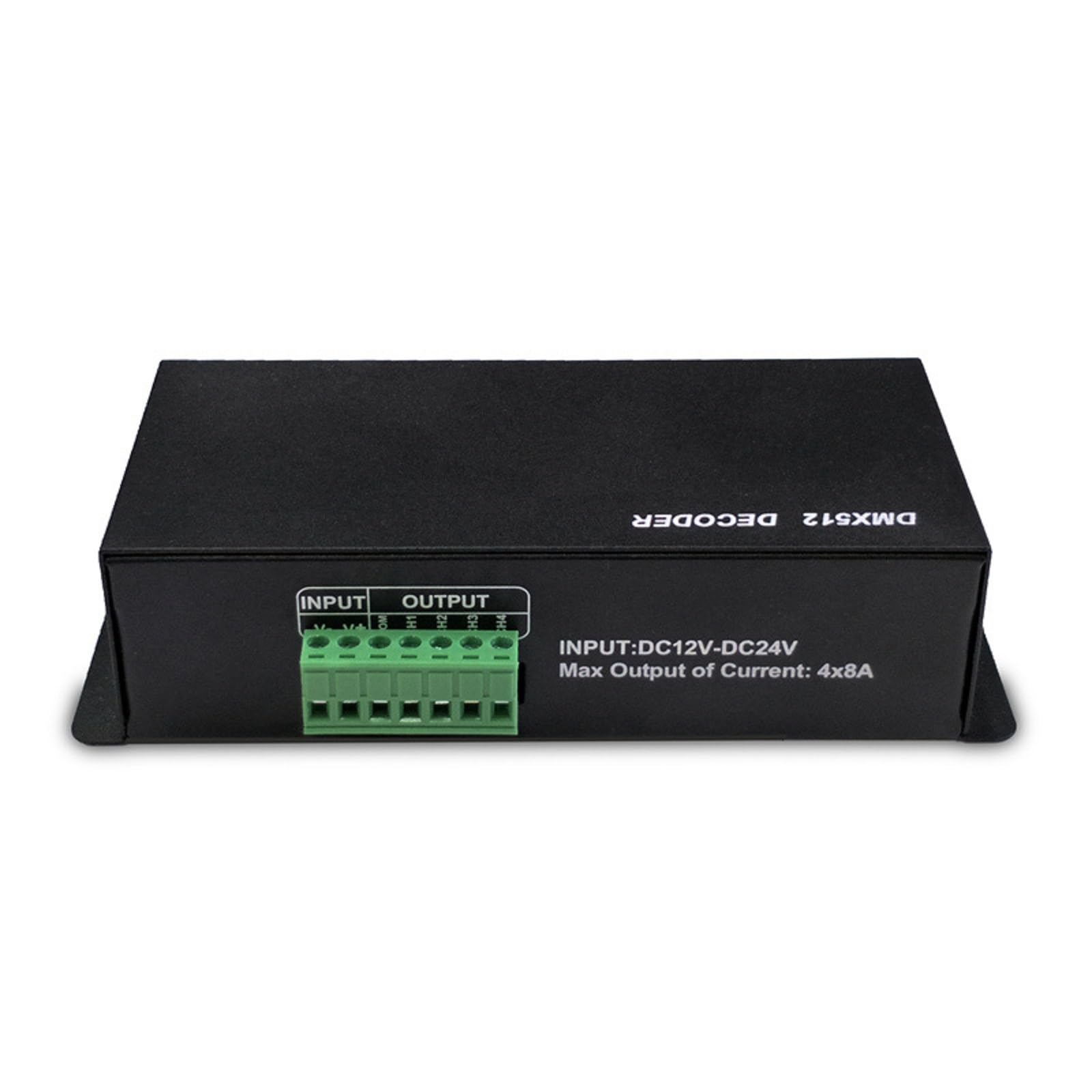DMX 512 LED Decoder Controller, 4 Channel RGBW LED Strip Light DC12V ...