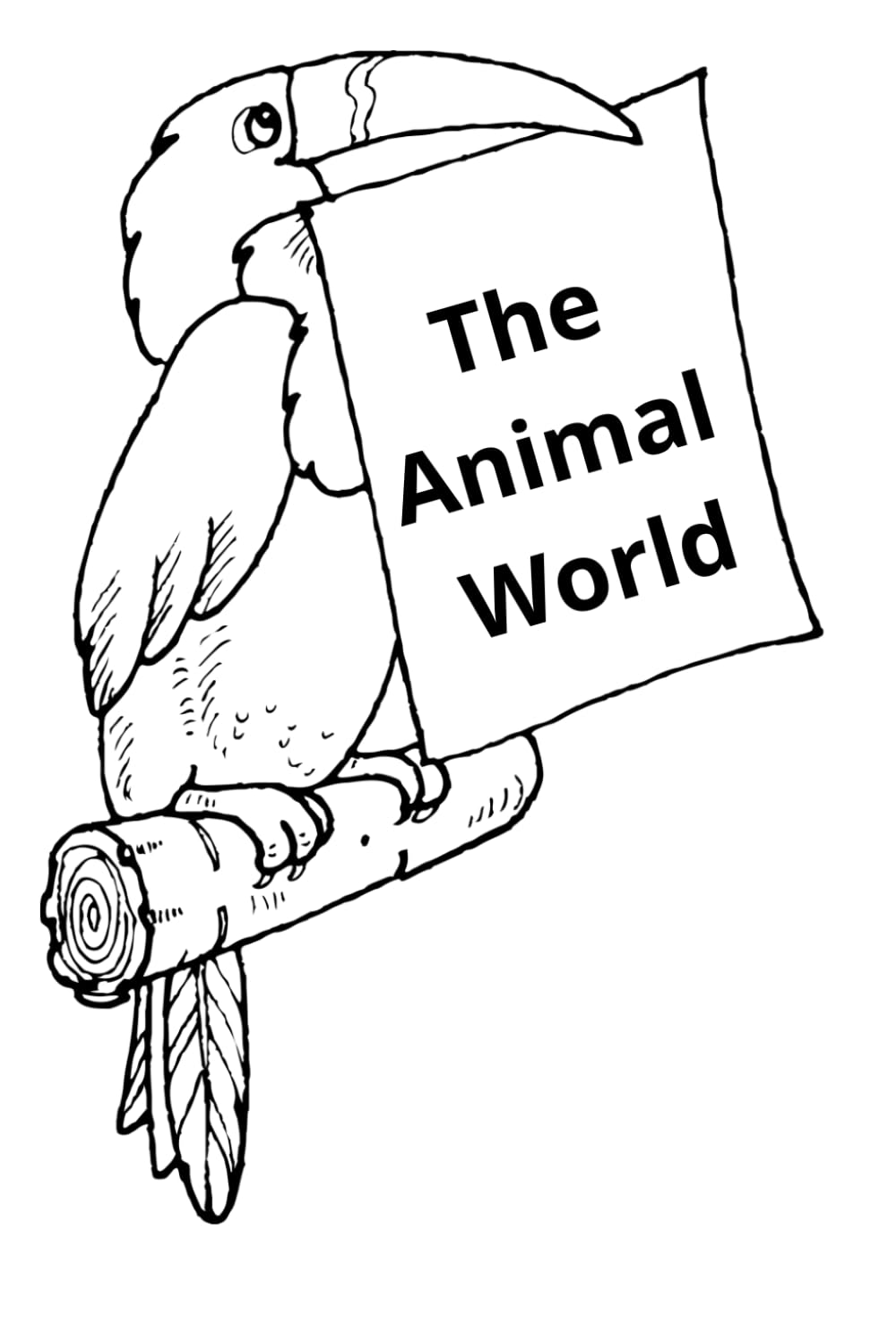 The Animal World Coloring Book for Kids: Easy & Fun Animal Adventures