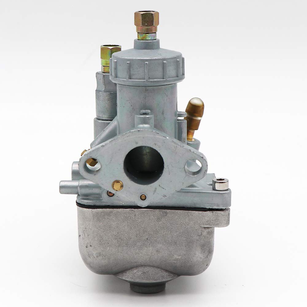 Vergaser 16mm 16N1-11 für Simson S50 S51 S53 S70 KR51/2 ZT Tuningvergaser, + Vergaser Carbon Reiniger Kit & Kraftstofffilter Dichtung