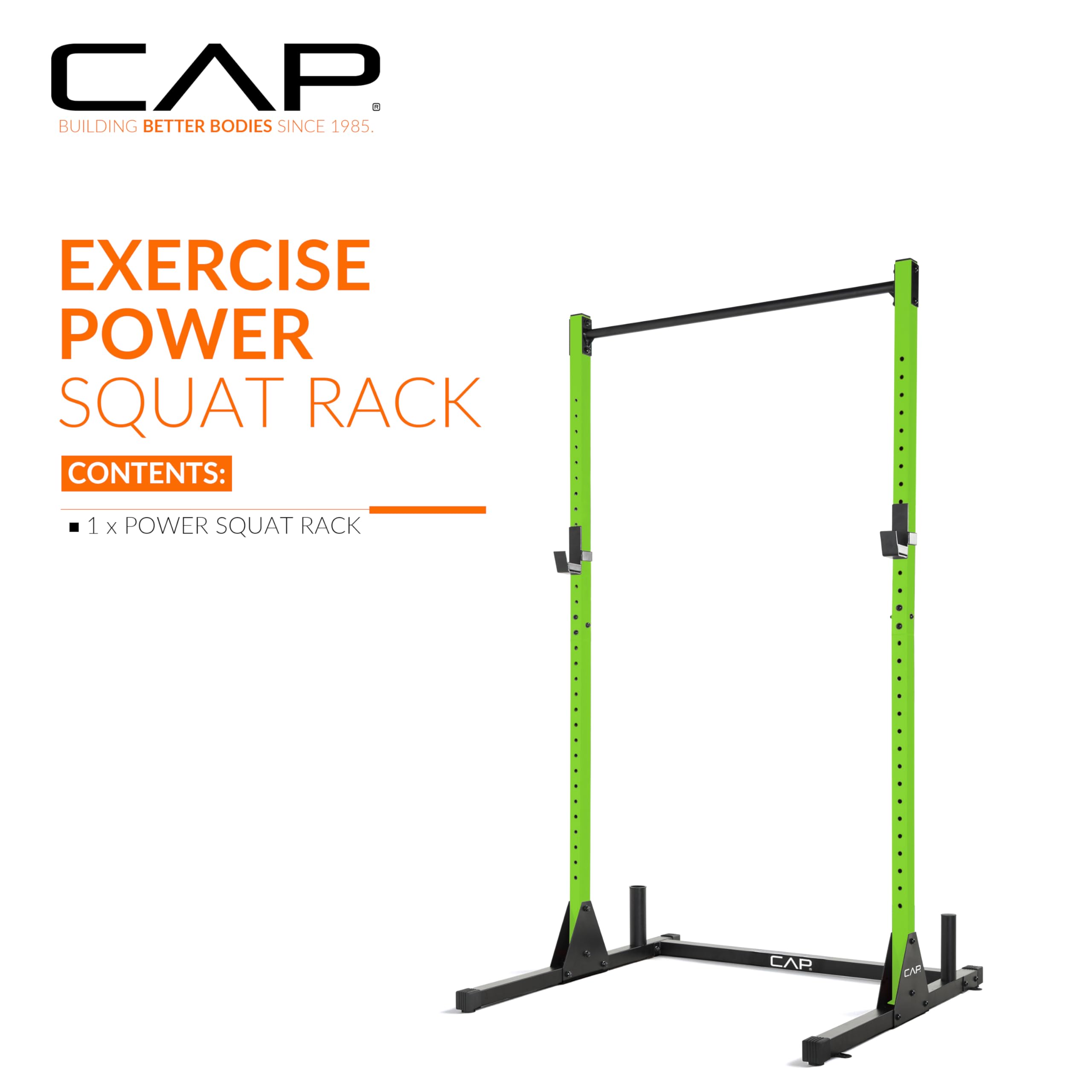 CAP Barbell FM-905Q-GR Power Rack Übungsständer, grün