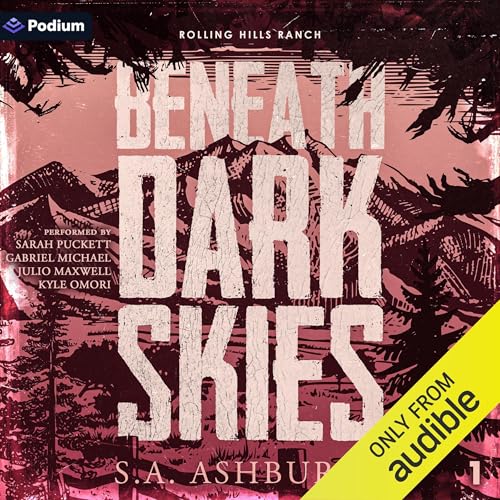 Beneath Dark Skies Audiolibro Por S.A. Ashburne arte de portada