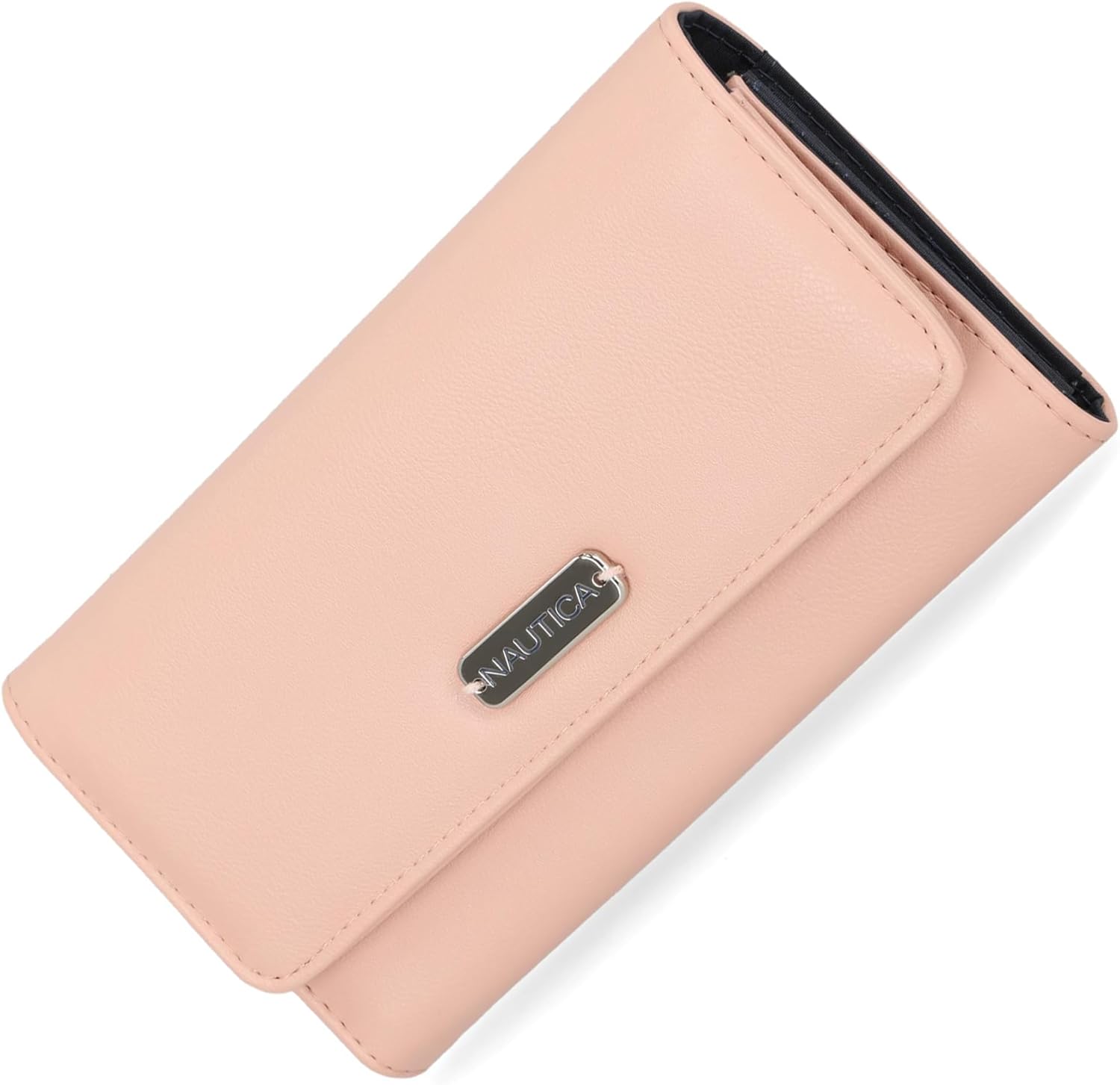 Nautica Money Manager RFID Women’s Wallet Clutch Organizer (Petal PInk)